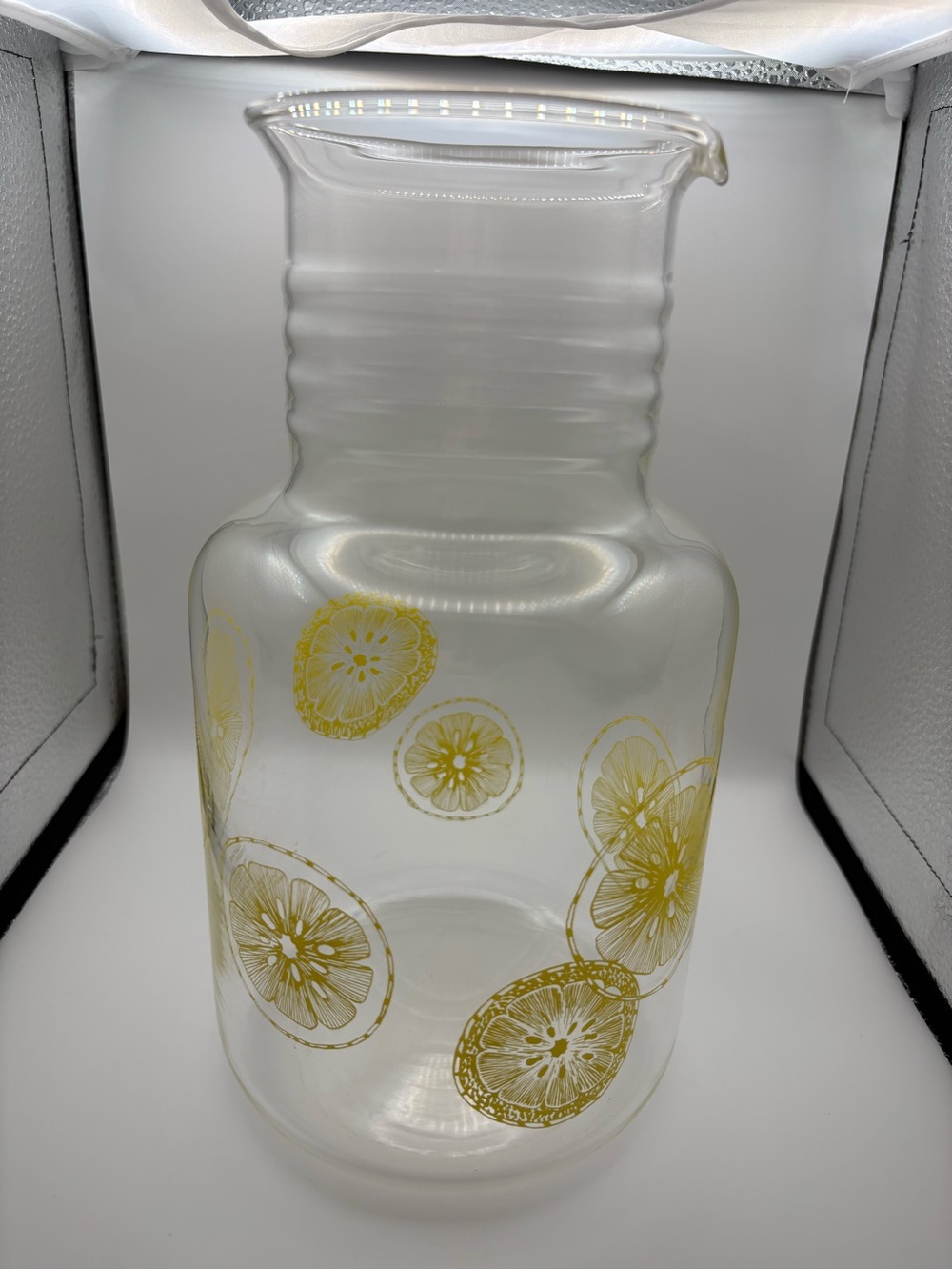 Vintage Pyrex Corning NY USA‎ Lemonade Pitcher 2 qt / 2 L No Lid Very Clean